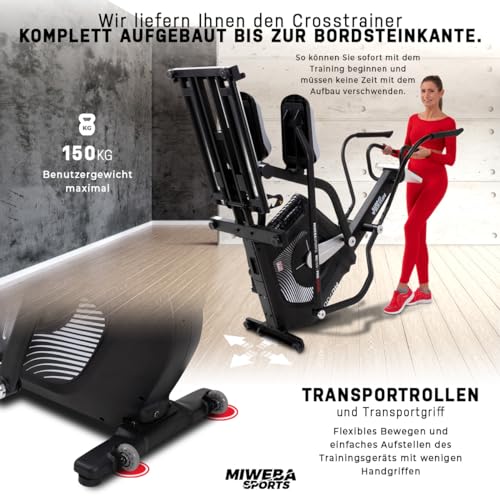 Miweba Sports Crosstrainer MC700 Stepper