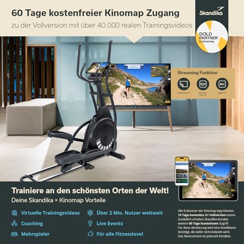 Skandika Crosstrainer Carbon P23 | Ellip